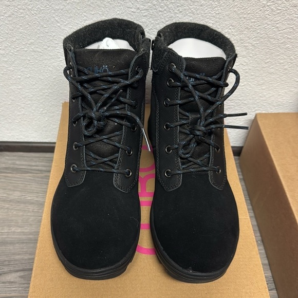 Ryka Brunswick Women's Water-Repellent Suede Boots (WIDE) - Picture 4 of 7